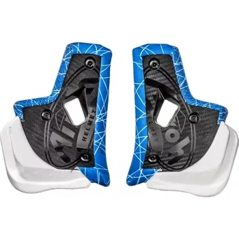 Helma na motorku lícnice interiéru pro helmy AVIATOR 2.3 s HYDRA systémem, AIROH (modrá, vel. M)