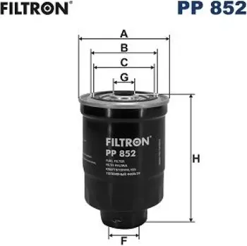 Palivový filtr FILTRON Palivový filtr PP 852