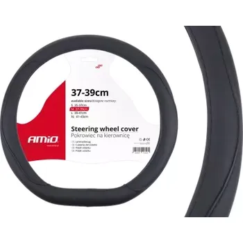 Potah na volant AMIO potah volantu SWC-22-M, tvar D (37-39 cm)