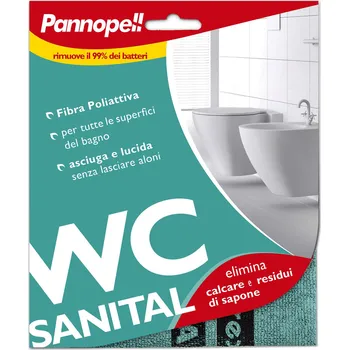 WC čistič Eudorex - Pannopell® Eudorex / Pannopell WC SANITAL- mikroutěrka na koupelny a WC Barva: růžová
