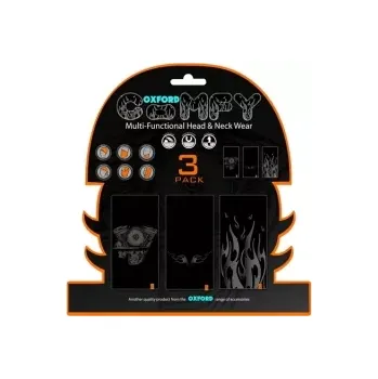 nákrčníky Comfy Harley Graphics, OXFORD (sada 3 ks)