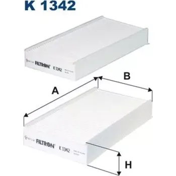Kabinový filtr FILTRON Kabinový filtr K 1342-2x