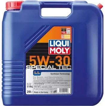 Motorový olej LIQUI MOLY 1194 MOTOROVÝ OLEJ SPECIAL TEC LL 5W-30 - 20L