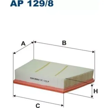 Vzduchový filtr FILTRON Vzduchový filtr AP 129/8