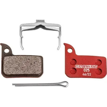 Brzdová destička brzdové destičky pro systémy SRAM, BRAKING (směs Race Pro Tour) 2 ks v balení