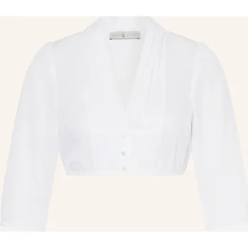 Dámská halenka Johann & Johanna Dámská Dirndl Halenka S 3/4 Rukávem, bílá, 32