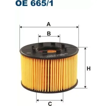 Olejový filtr FILTRON Olejový filtr OE 665/1