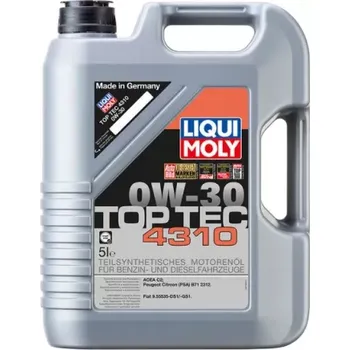 Motorový olej LIQUI MOLY 3736 TOP TEC 4310 0W-30 - 5L