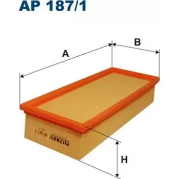 Vzduchový filtr FILTRON Vzduchový filtr AP 187/1