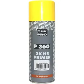HB BODY FILL 360 (2:1) PLNIČ / ANTIKORÓZNÍ ZÁKLAD VE SPREJI žlutý 400ML