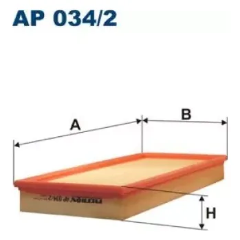 Vzduchový filtr FILTRON Vzduchový filtr AP 034/2