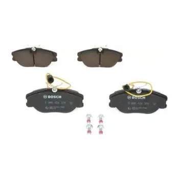 Brzdová destička BOSCH Sada brzdových doštiček: 0 986 424 374