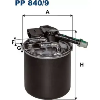 Palivový filtr FILTRON Palivový filtr PP 840/9