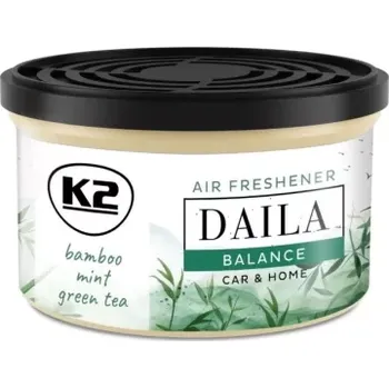 Vůně do auta K2 DAILA BALANCE - osvěžovač vzduchu v plechovce 30g