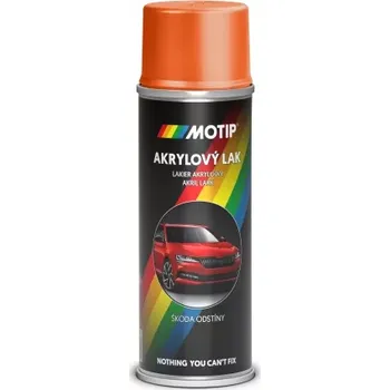 Silikonový sprej MOTIP Škoda oranžová metalická 200ml