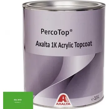 barva na kov Akrylátová 1K barva Axalta RAL 6018 5°lesku stupeň lesku Polomat