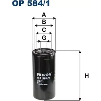 Olejový filtr FILTRON Olejový filtr OP 584/1