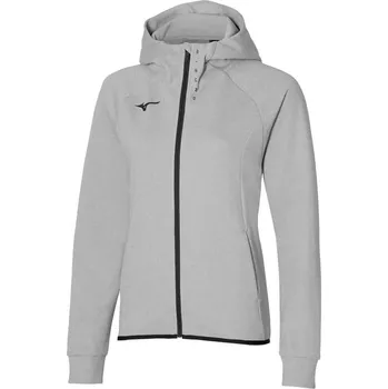 Běžecké oblečení MIZUNO Mizuno Athlete Hoody / Grey Melange / S