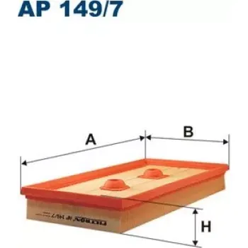 Vzduchový filtr FILTRON Vzduchový filtr AP 149/7