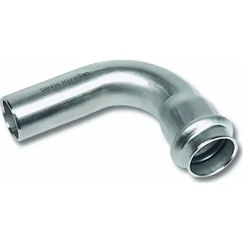 rozdělovač topení SANHA Koleno SANHA-NIROSAN-Stahl ušlechtilý d90° d15 jednozásuvka SANHA