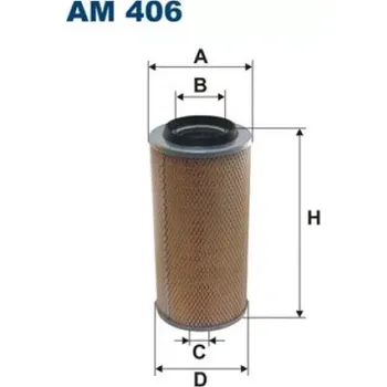 Vzduchový filtr FILTRON Vzduchový filtr AM 406