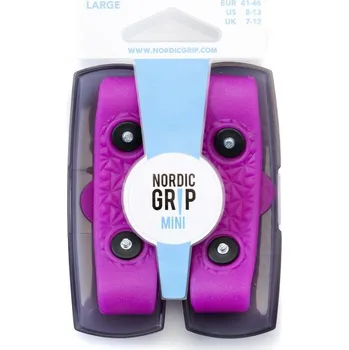 Mačky NORDIC GRIP Nesmeky Mini, Pink velikost: L (EU 41-46)