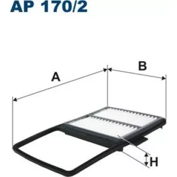 Vzduchový filtr FILTRON Vzduchový filtr AP 170/2