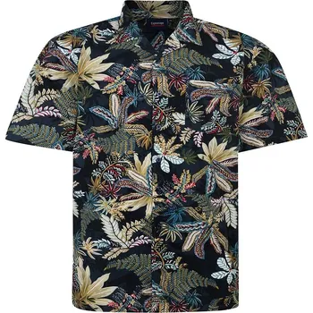 Pánská košile Pánská letní košile "havajka" s krátkým rukávem (jungle) - v nadměrné velikosti 4235