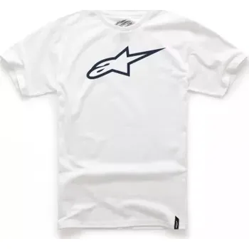 tričko AGELESS krátký rukáv, ALPINESTARS (bílé/černé, vel. M)