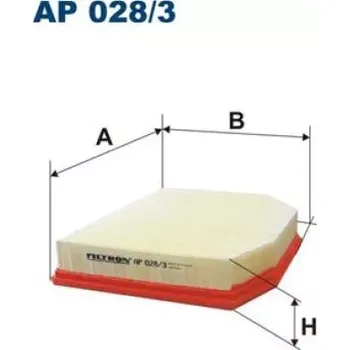 Vzduchový filtr FILTRON Vzduchový filtr AP 028/3