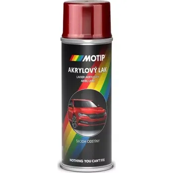 Silikonový sprej MOTIP Škoda oranžová Cayenne metalická 200ml