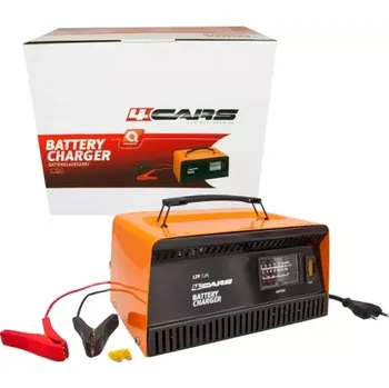 Autobaterie 4CARS NABÍJEČKA AUTOBATERIE 12V, 12A