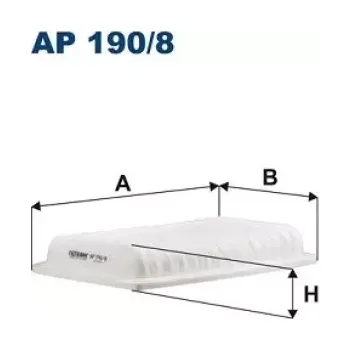Vzduchový filtr FILTRON Vzduchový filtr AP 190/8