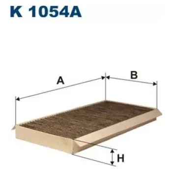 Kabinový filtr FILTRON Kabinový filtr K 1054A