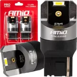 AMiO LED CANBUS PRO series 7440 W21W 2x1860SMD White 12/24V FULL CANBUS AMIO-03599