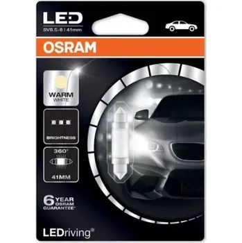Autožárovka OSRAM LED C10W 12V 1W 41MM PREMIUM RETROFIT 4000K 6499WW