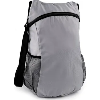 turistický batoh Lehký skládací batoh 32x39 cm, barva 3 šedá