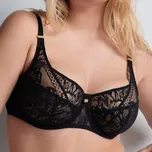 Aubade - Love soul podprsenka tulipánová nevyztužená black 75H 4AN13