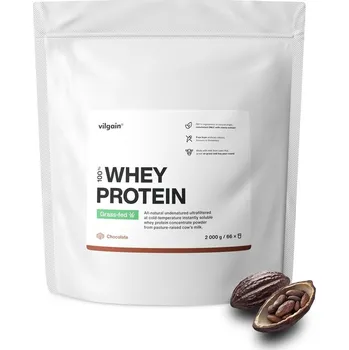 Protein Vilgain Grass-Fed Whey Protein – čokoláda 2 000 g - Doprava ZDARMA