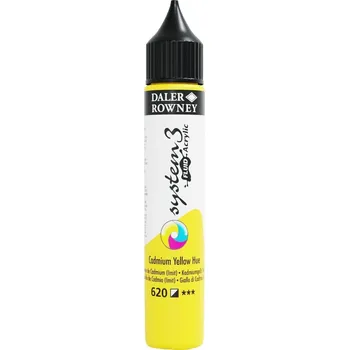 Vodová barva Daler Rowney System3 Akrylová barva Cadmium Yellow Hue 29,5 ml 1 ks