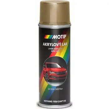 Silikonový sprej MOTIP Škoda béžová atacama metalíza 200ml