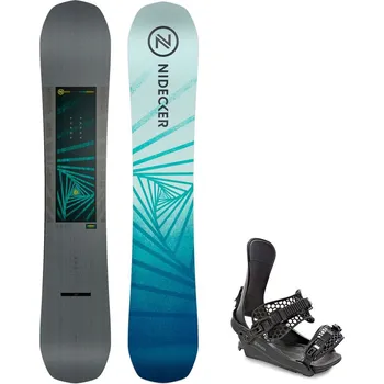 Snowboard Snowboard komplet Nidecker Merc + vázání King Velikost: 156 cm, Velikost vázání: L