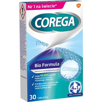 Péče o zubní náhradu COREGA_Bio Formula tablety na zubní náhrady 30ks.