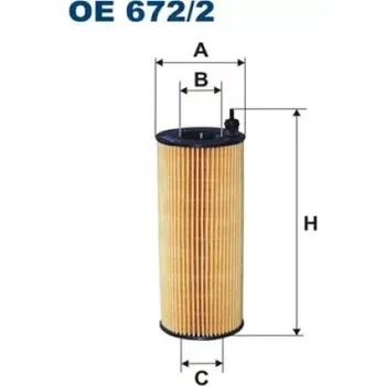 Olejový filtr FILTRON Olejový filtr OE 672/2