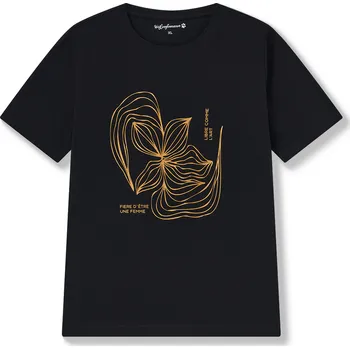 Dámské tričko Dámské tričko - Wolf D2521, černá Barva: Černá, Velikost: XXL