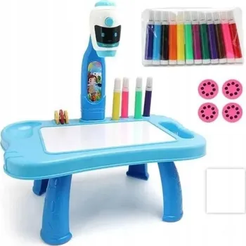 kreativní sada Projektor na kreslení stolek příslušenství robot 12MN