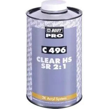 Autolak HB BODY ROZLÉVANÝ AUTOLAK 496 0,9L