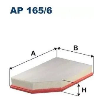 Vzduchový filtr FILTRON Vzduchový filtr AP 165/6