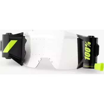 Motocyklové brýle S100 sada Roll-off Forecast NEW GENERATION, 100% (čiré)