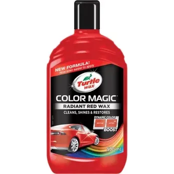 Autokosmetika Turtle Wax Color Magic Plus - červený 500ml